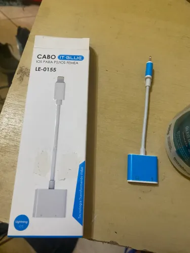 Adaptador Lightning para P2+Lightning