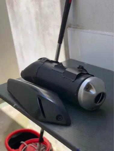 Escape moto xre 300 bico M 