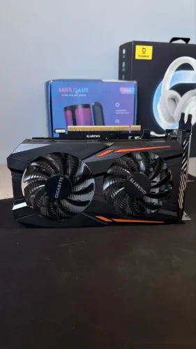 GTX 1050 Ti 4GB Gigabyte Windforce OC - Impecável, Funcionando 100%