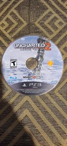 Uncharted 2 + COD Black Ops 2 (somente disco)