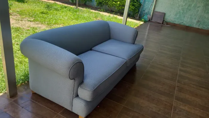 Sofá artefacto 2 lugares azul marinho 2.20m x 1.20