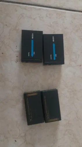 02 pares de HDMI extender 