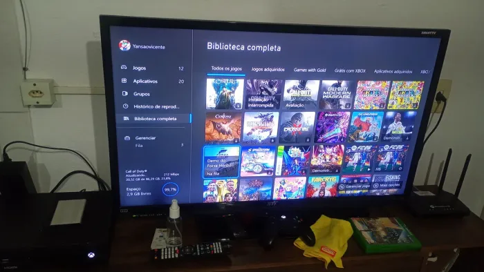 Vendo Xbox one fat ou troco por Xbox 360 desbloqueado
