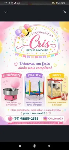 Pula pula e algodão doce