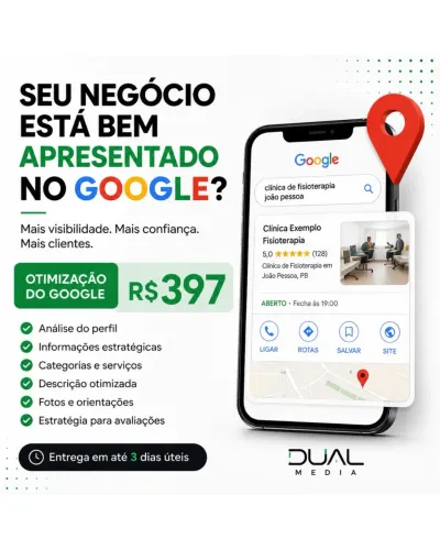 Perfil no Google meu negócio