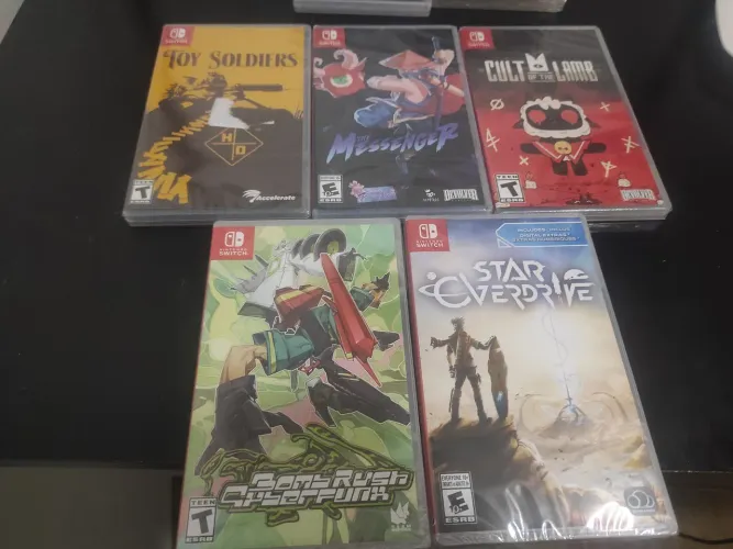 Jogos de Nintendo Switch Feel Seal completo