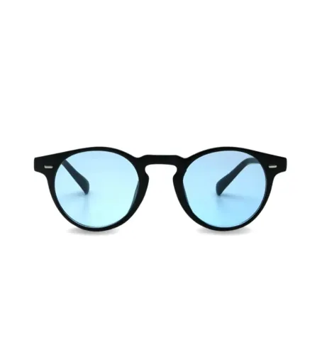 óculos preto de lente azul da saint tropez