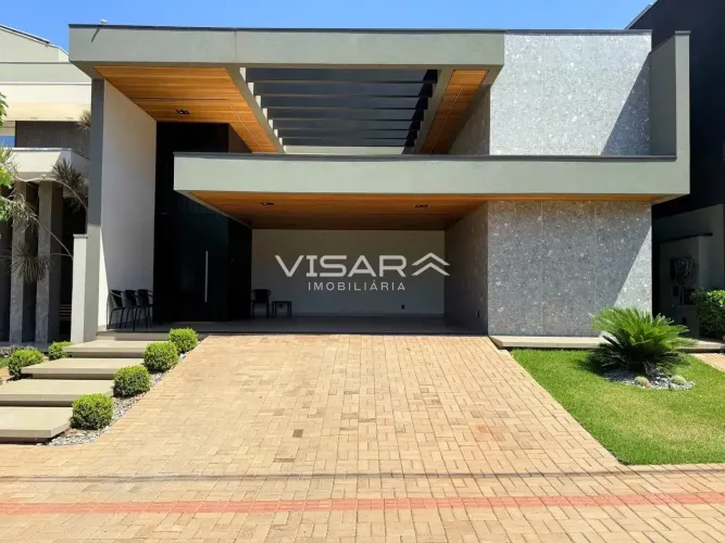 Casa térrea com 03 suítes à venda - Condomínio fechado Porto Madero Residence & Resort em