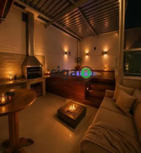 Apartamento cobertura duplex com jacuzzi à venda na Vila Andrade