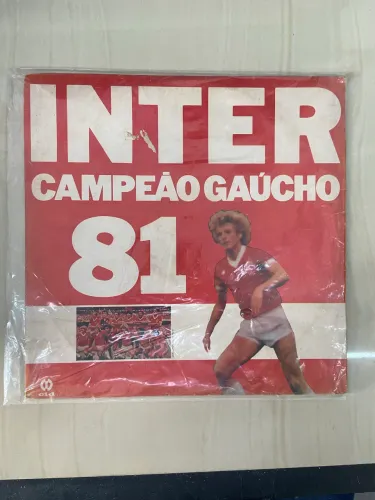 Disco de vinil - Inter campeão gaúcho 81