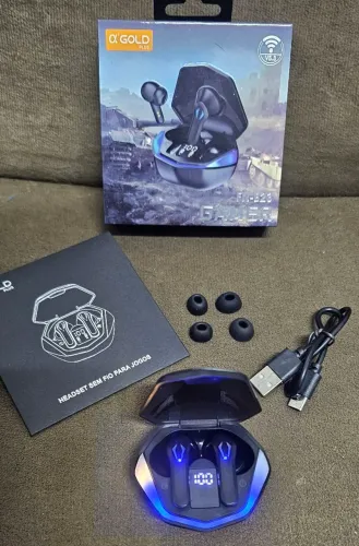 Fone De Ouvido Gamer Bluetooth Agold Fn B-23 Tws