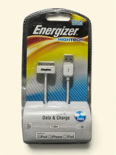 Cabo Energizer HighTech Data & Charge 1,50m Apple 30 Pinos Serve Ipod ipad,iPhone Lacrado