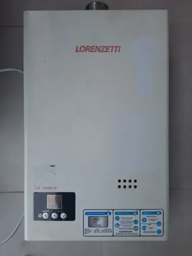 Aquecedor a gás Lorenzetti LZ 1600 D 15L - para conserto/peças