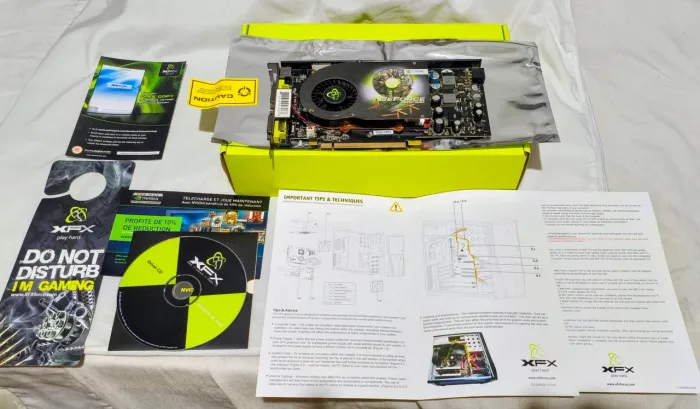 XFX Geforce 9 GT GSO - Na Caixa 