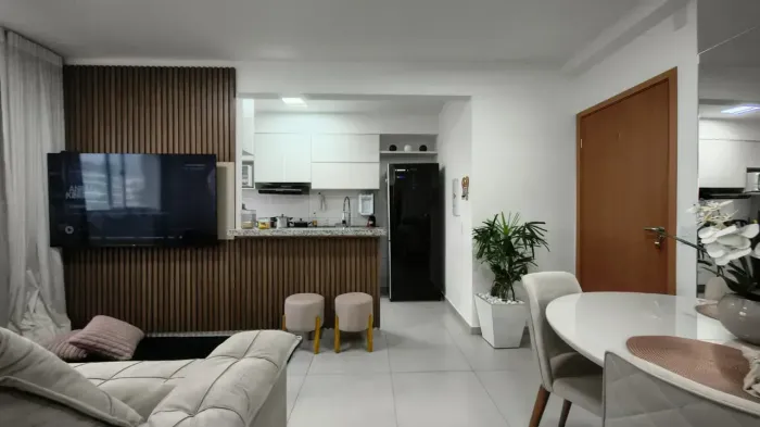 APARTAMENTO REFORMADO 2 QTOS 1 SUITE COM LAZER NO POP HOUSE SAMAMBAIA SUL