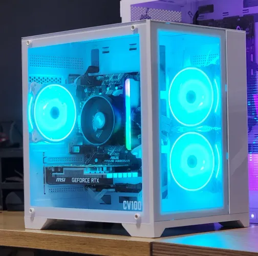 PC RTX3050 OC + Ryzen 5 Excelente
