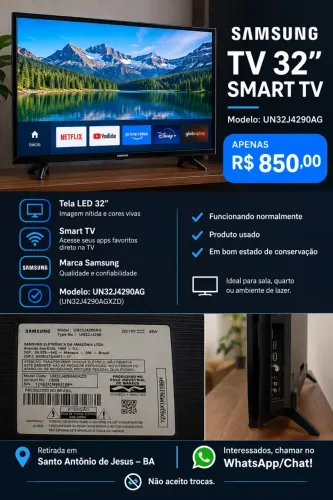 SMART TV SAMSUNG 32?