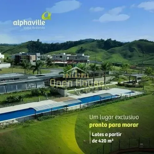 Vendo terreno de 468 m², condomínio Alphaville, Volta Redonda, RJ