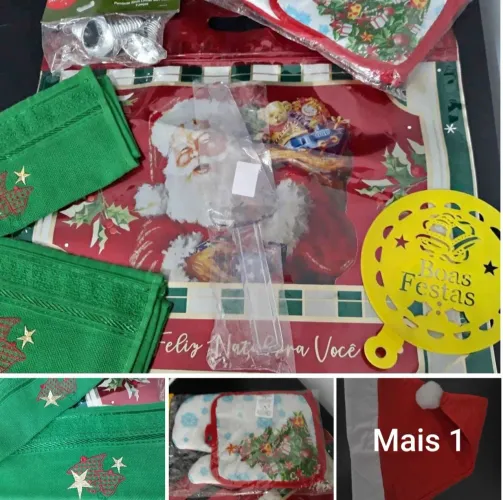 Kit Natal exclusivo util presente funcional 12 itens LEIA DENTRO!