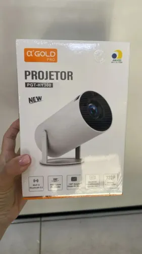 Projetor portátil smart 4k Android 11.0 Bluetooth Agold 