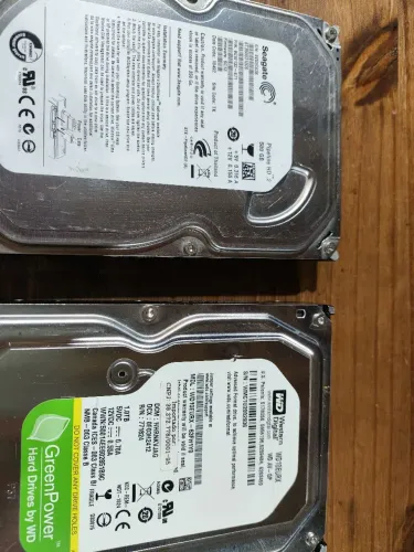HDs 500GB e 1TB Sata 3.5" para PC ou DVR