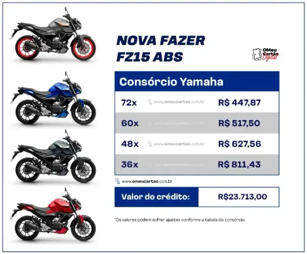 Yamaha Fazer 2026 Fz15 150 Connected Flex
