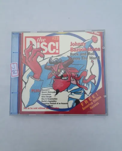 cd de jogo the disc johnny bazookatone, 1996 descent 2 rise 2..e+ 19c