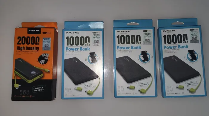 Carregador Portátil / Power Bank - Novos na caixa