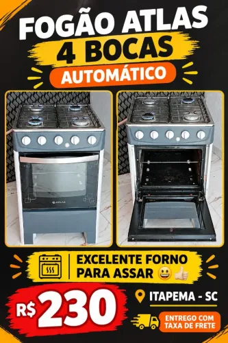 Fogão 4 bocas