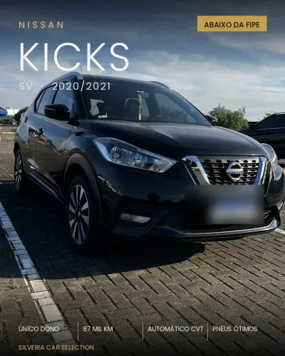 Nissan Kicks SV 1.6 16V Flexstar 5P Aut. 2021