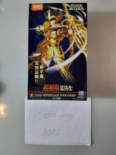 Blokees saint seiya cavaleiros dos zodíaco Aiolos de Sagitário