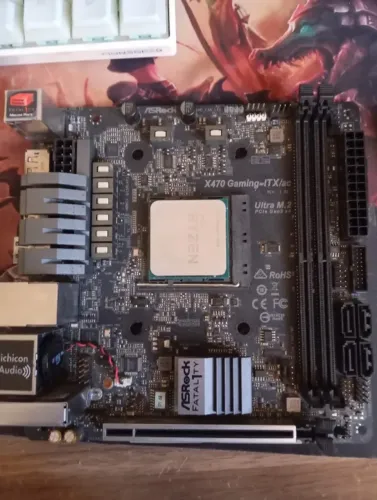 Kit x470 ITX + Ryzen 5 3600 com cooler