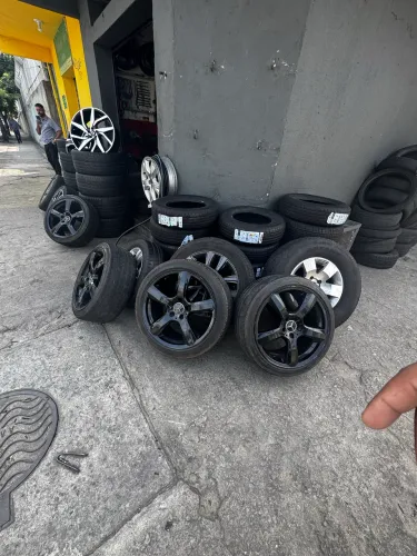 RODAS ARO18 5x112mm ORIGINAL COM PNEUS