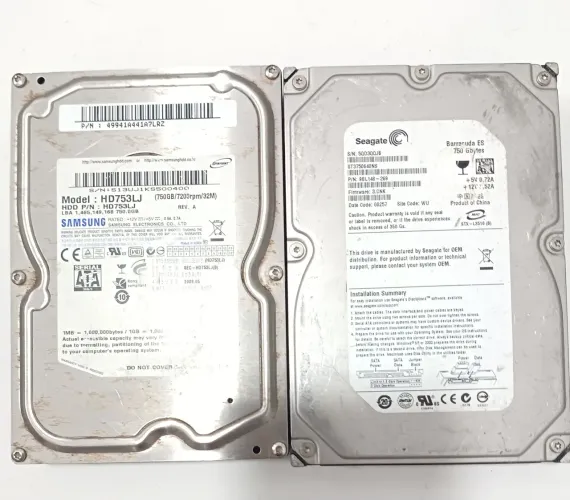 2 hds 750GB por 150 reais