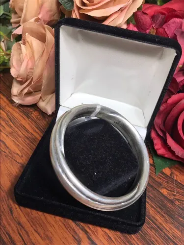 Bracelete Grosso de Prata