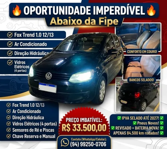 Volkswagen Fox 1.0 MI Total Flex 8V 5P 2013