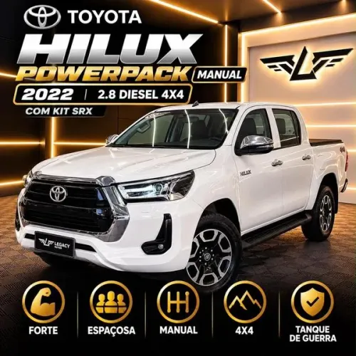 Toyota Hilux CD 4X4 2.8 Diesel Mec. 2022