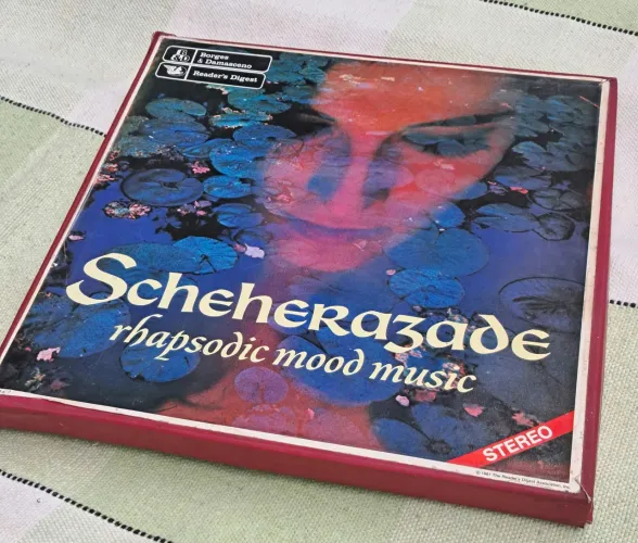 Box "Scheherazade" com 8 vinis da Reader's Digest