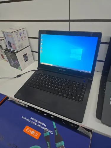 Notebook 4gb de ram, dual core, 500gb de hd, bateria ruim.
