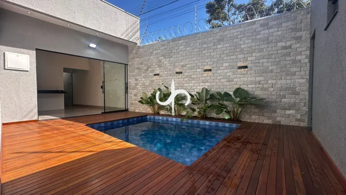 Casa Chácaras Americanas 3 Quartos Piscina Aquecida
