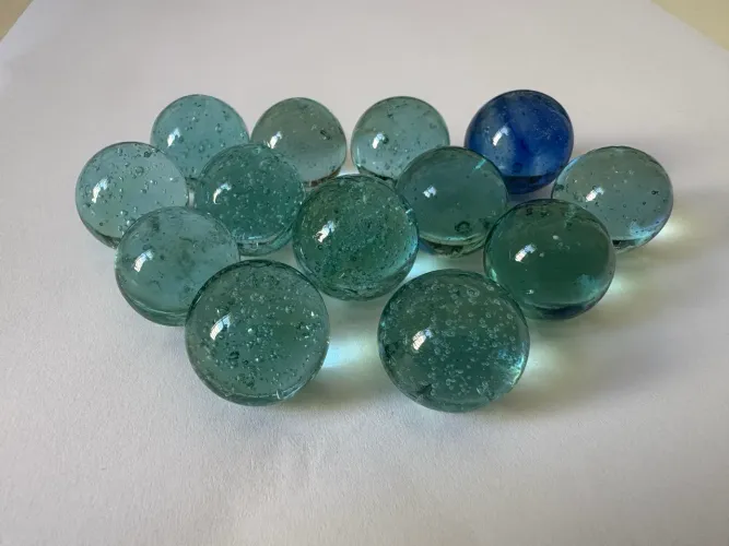 BOLAS DE GUDE AZUIS