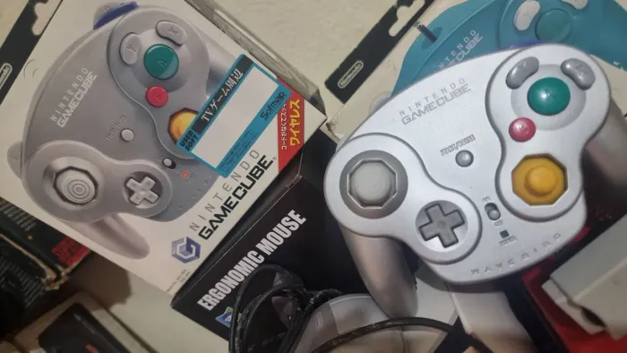 Wave Bird Silver Game Cube