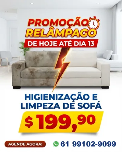 Higienização colchão