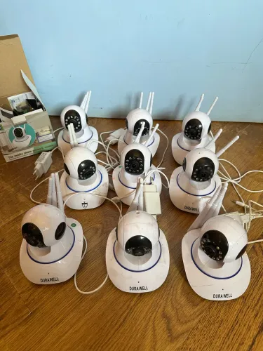 9 câmeras IP Durawell sem fio