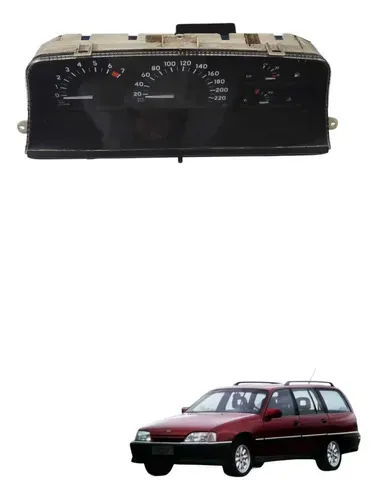 Painel Instrumentos Chevrolet Omega Suprema 2.0 1995 Preto