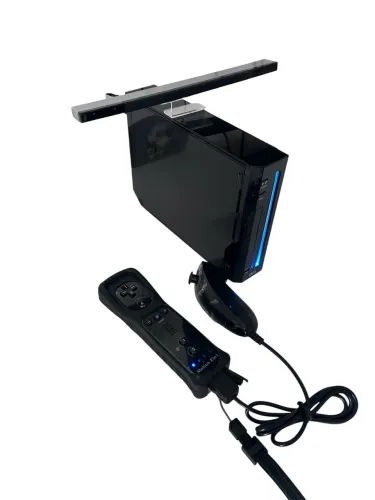 Nintendo Wii Preto Completo + Wii Remote Motion Plus