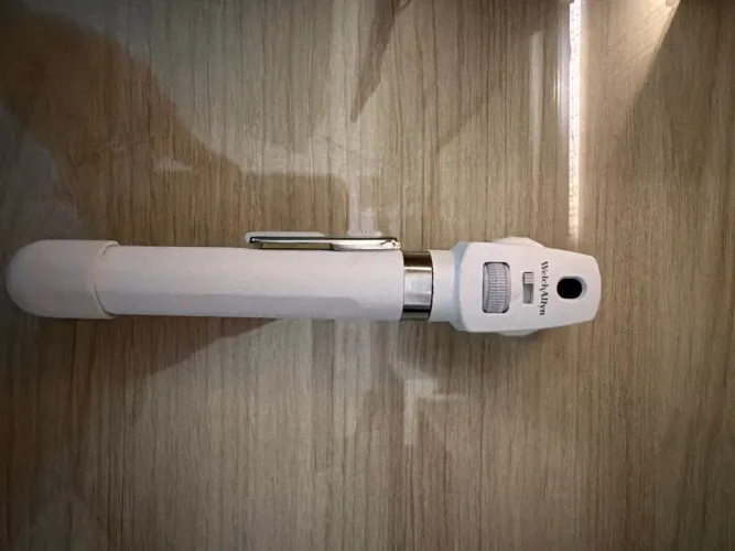 Oftalmoscópio Welch Allyn Branco - Novo 