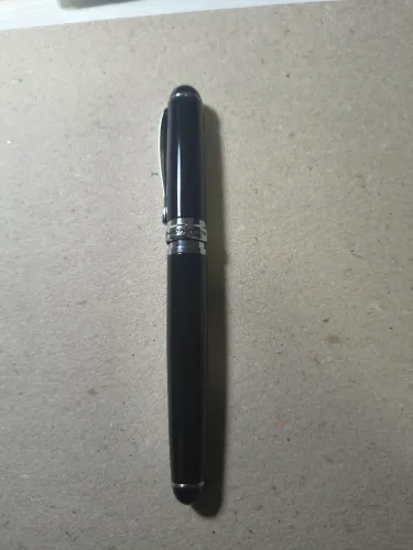 Caneta tinteiro preta jynhao