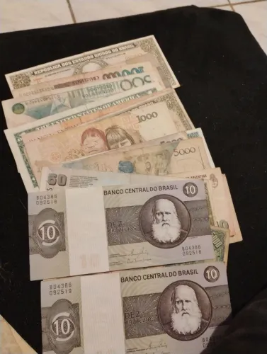 18 cédulas antigas