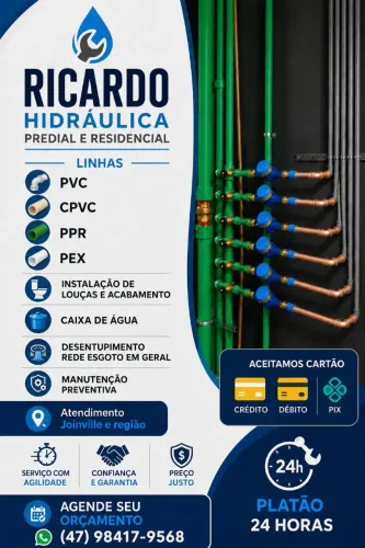 Serviço hidráulico 